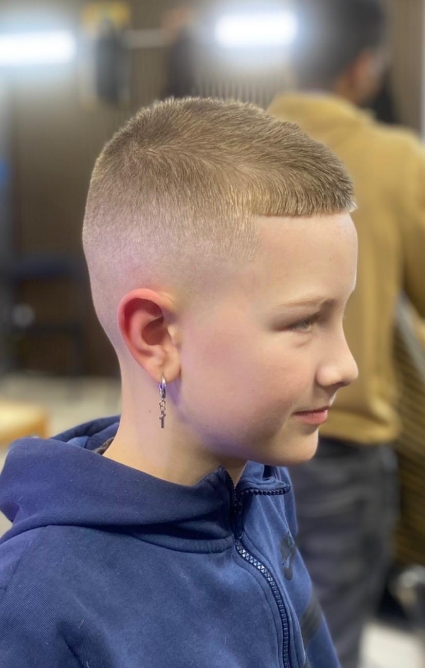 Børneklipning med fade